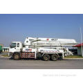 High Efficiency 37m ISUZU Concrete Pump Trucks Hydraulic Co